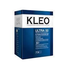 Клей  KLEO ULTRA 50, для стеклообоев и флизилиновых обоев, сыпучий, 250гр+250гр